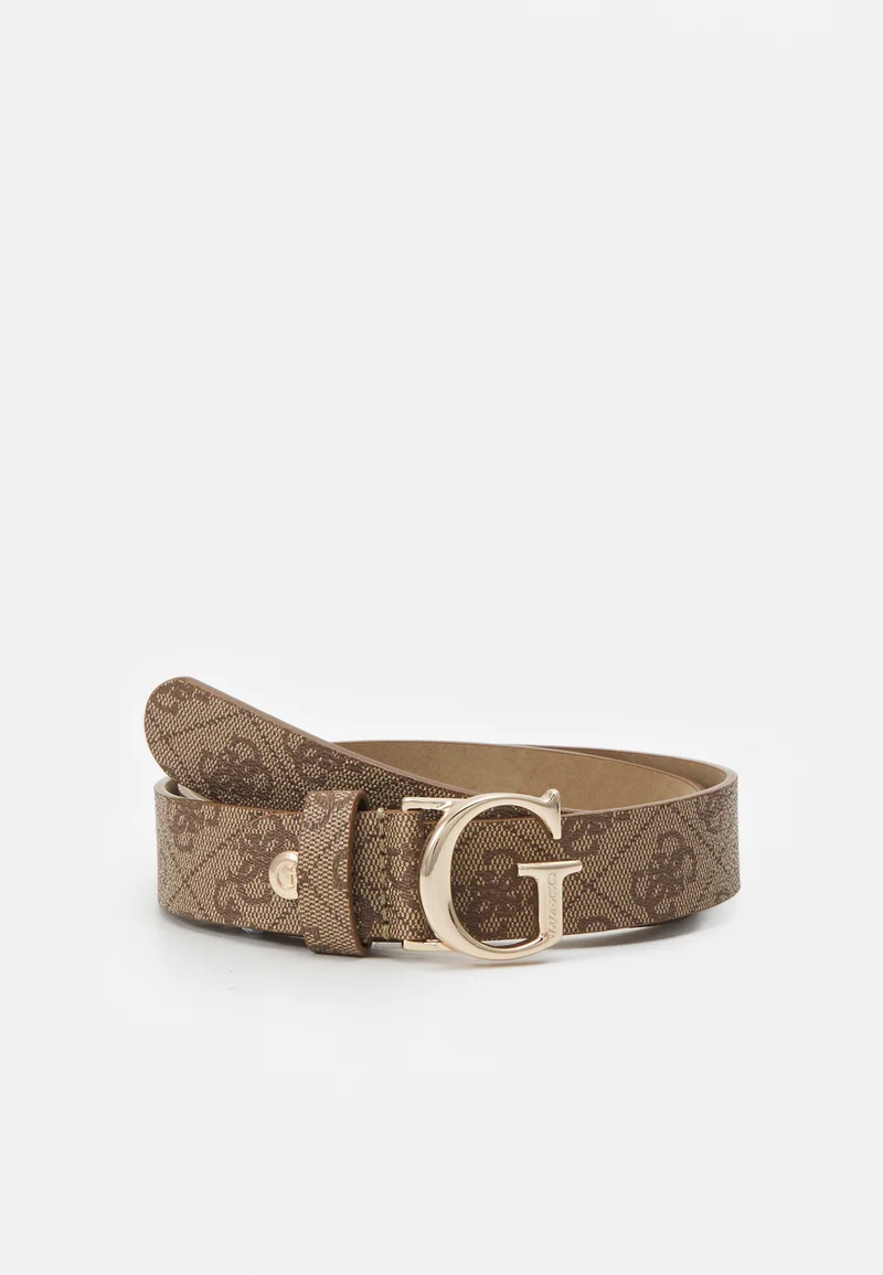 Fantastic savings Guess NOELLE LOGO - Belt latte logo Accessories Sale Belts Braided belt