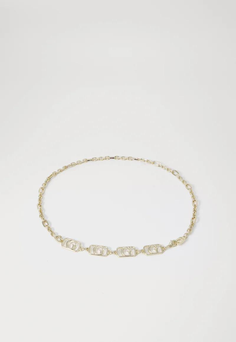 online leading retailer Guess CHAIN BELT - Waist belt gold-coloured Accessories Sale Belts Braided belt