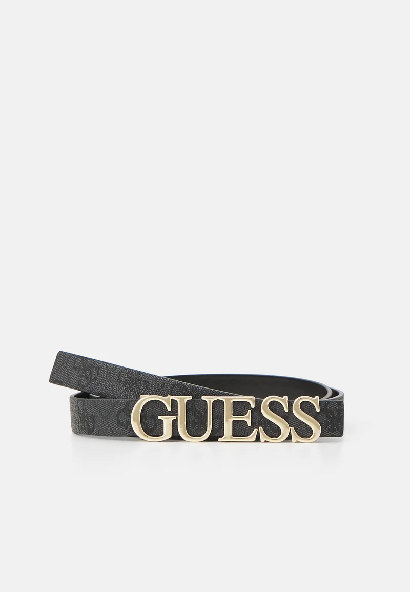 high quality guarantee Guess ERICA PANT BELT - Belt coal Accessories Sale Belts Braided belt