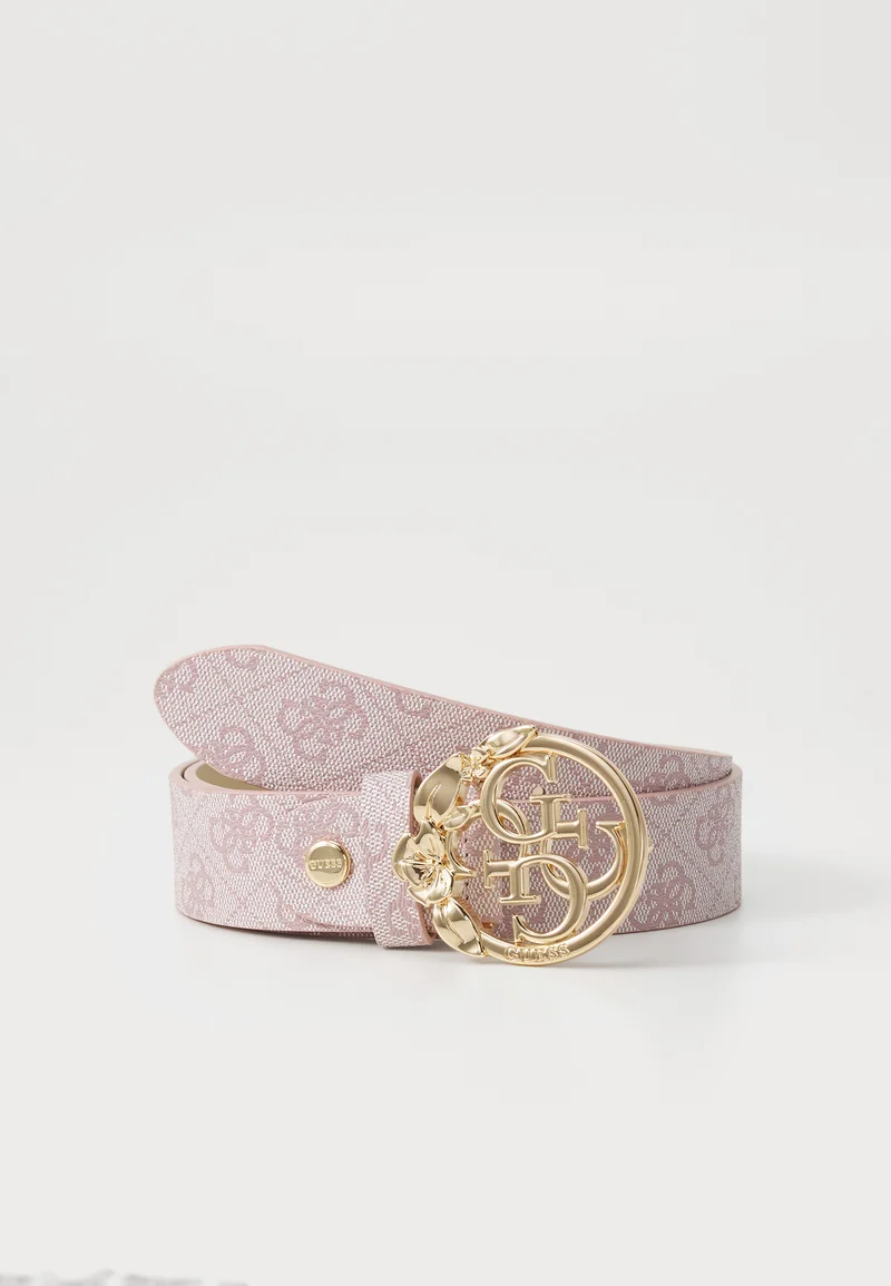 reasonable price Guess ZAMIRA BELT - Belt orchid logo Accessories Sale Belts Braided belt