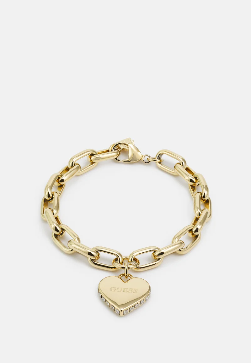 free delivery Guess FALLING IN LOVE - Bracelet yellow gold-coloured Accessories Jewellery Bracelets