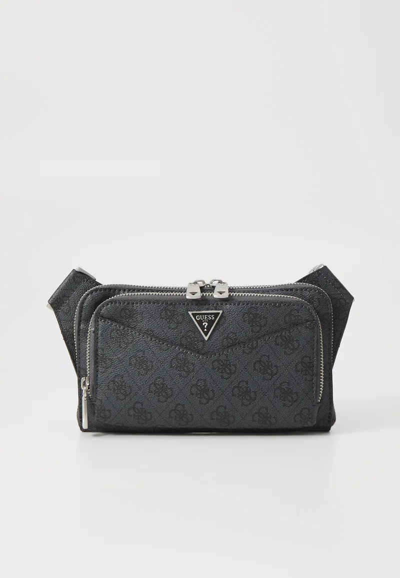 genuine Guess SIENA FLAT BUMBAG ZIP AROUND - Bum bag black Accessories Bags & cases Small bags Bum bags