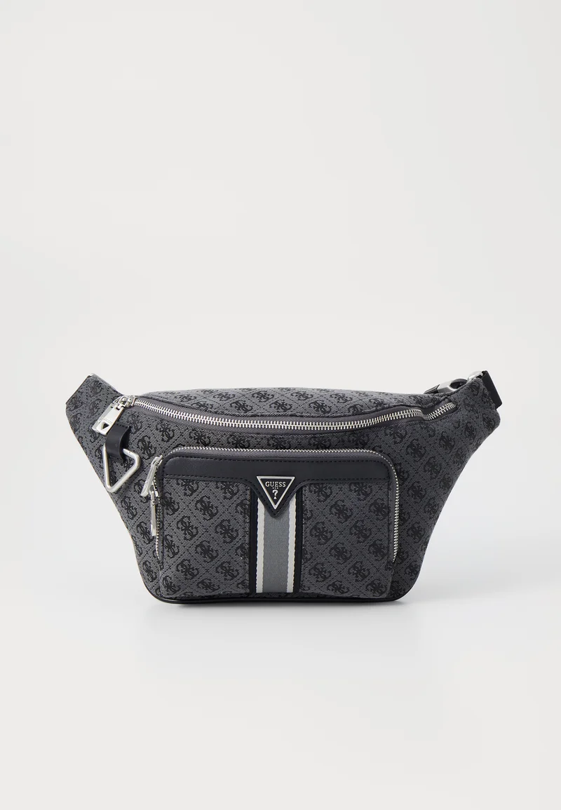 Factory Outlet Price Guess MILANO  - Bum bag coal/black Accessories Bags & cases Travel bags & cases Bum bags