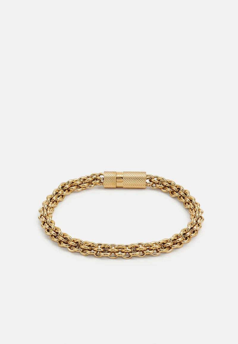 amazing selection Guess LINK CITY UNISEX - Bracelet yellow gold-coloured Accessories Jewellery Bracelets