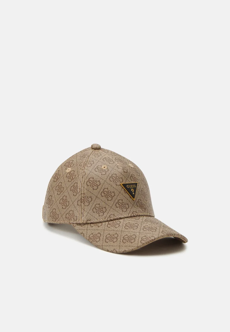 Online Guess UNISEX - Cap beige/brown Accessories Beanies, hats & caps Caps