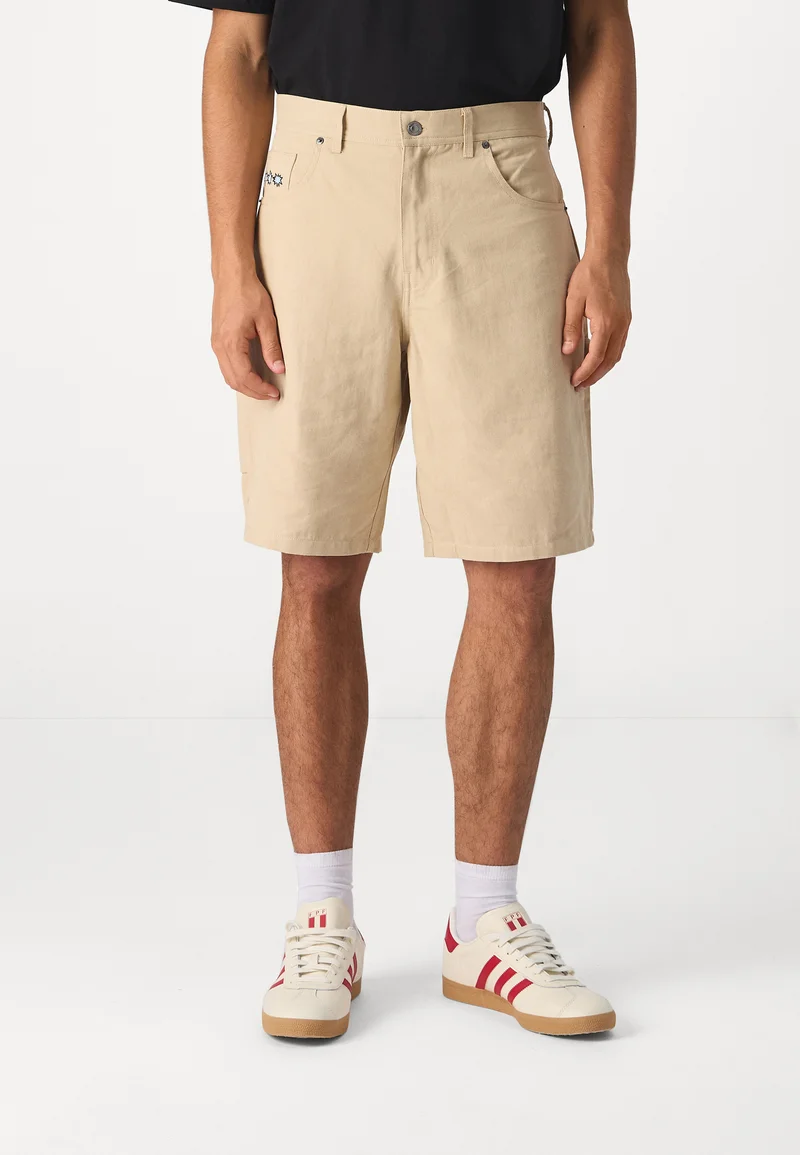 Excellent quality HUF ENLIGHTENMENT WORK UNISEX - Shorts khaki Streetwear Sale Streetwear Clothing Swimwear Casual Shorts