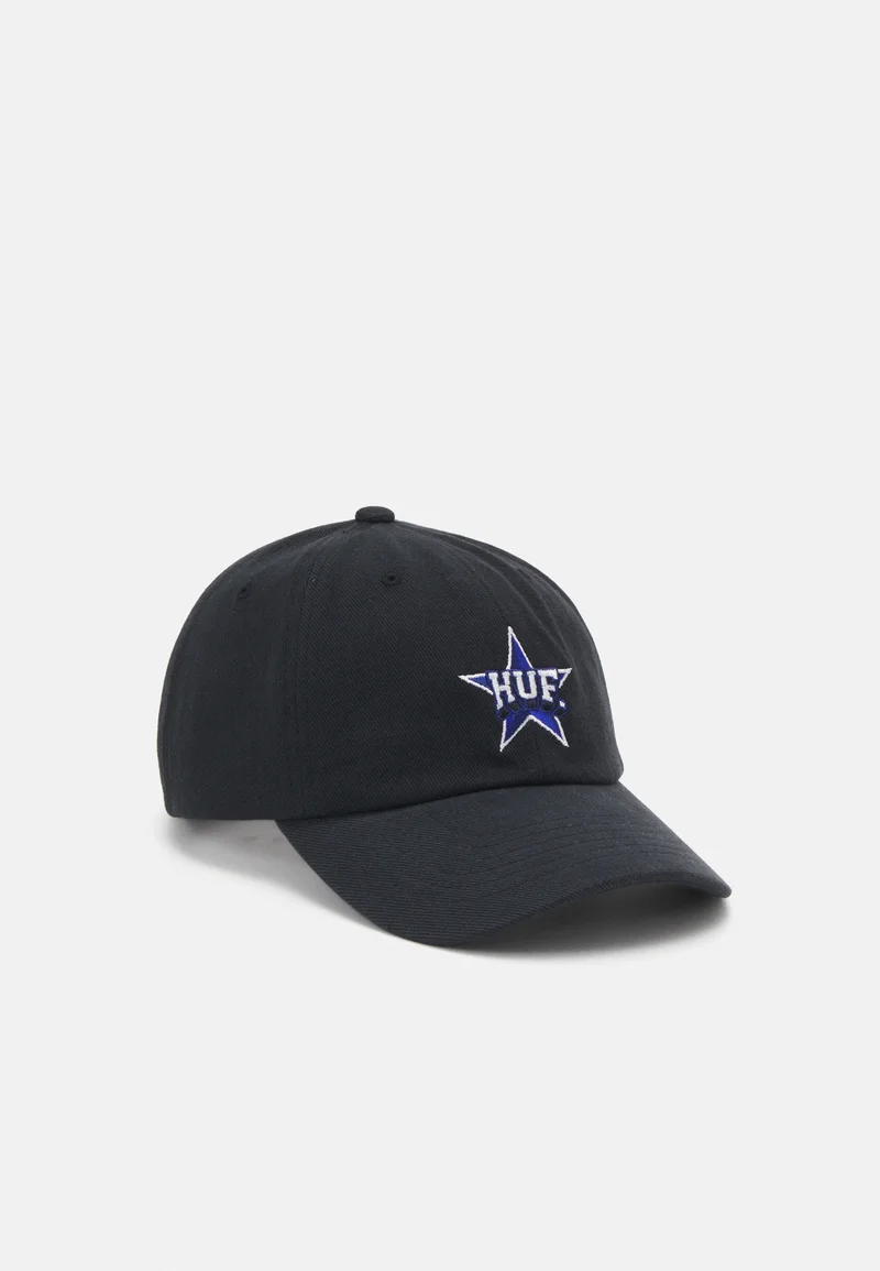 Factory Outlet HUF ALL STAR 6 PANEL HAT UNISEX - Cap black Streetwear Sale Accessories Gadgets & miscellaneous Caps