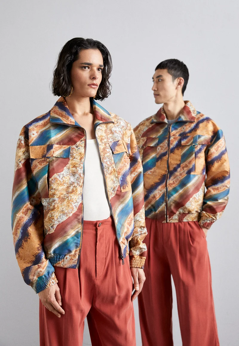 ever-popular HOUSE OF JAFFA ATHENS UNISEX - Summer jacket dead sea print Clothing Jackets & Blazers Bomber Jackets