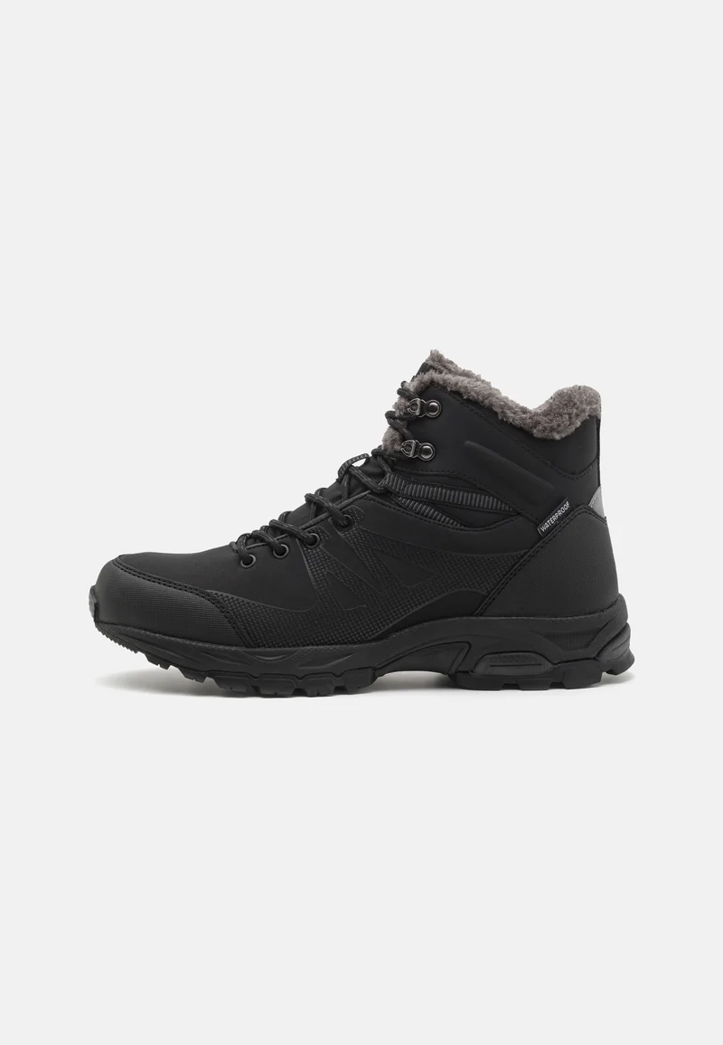 incredible prices HI-TEC JACKDAW WP INSULATED - Winter boots black/dark grey Sport Sale Shoes Boots
