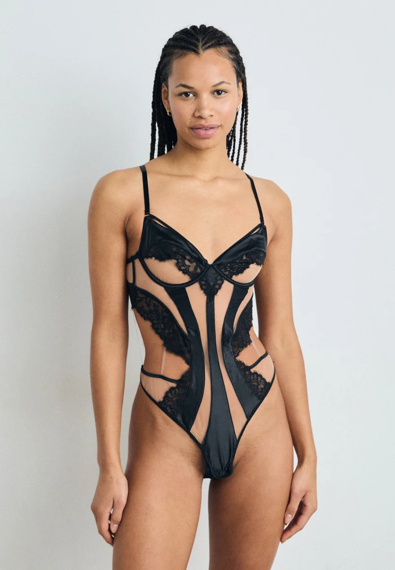 Authentic USA Online Hunkemöller NISHA - Body caviar Clothing Underwear Shapewear Bodies