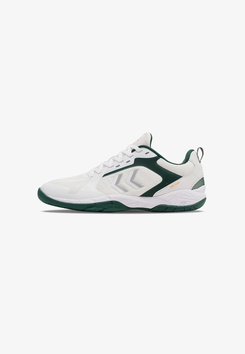 Cheapest Hummel SPEED COURT - Handball shoes white green Sport Sale Shoes Boots