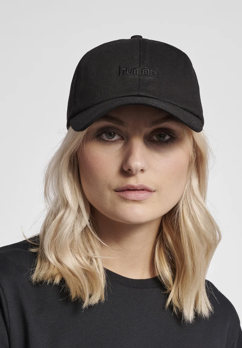 various design Hummel HMLLEO CAP - Cap black Sport Sale Accessories Scarves & Shawls Caps