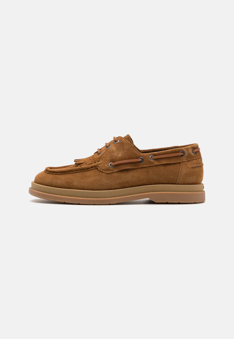 retail prices HUGO CHAOL - Boat shoes beige/khaki Shoes Lace-up shoes Boat shoes