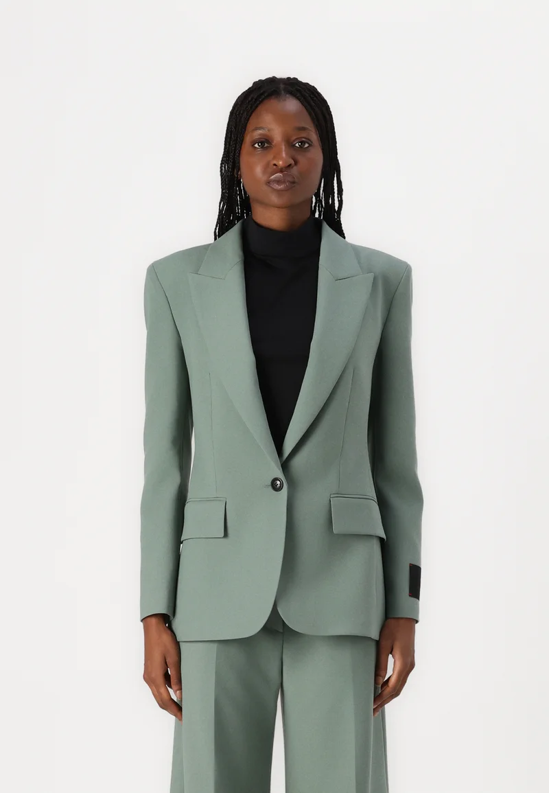 Online HUGO ANTEGA - Blazer open green Clothing Jackets & Blazers Blazers