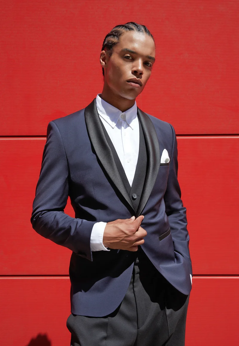 Exclusive HUGO ARTI - Blazer jacket dark blue Clothing Suits & Tailoring Blazer jackets