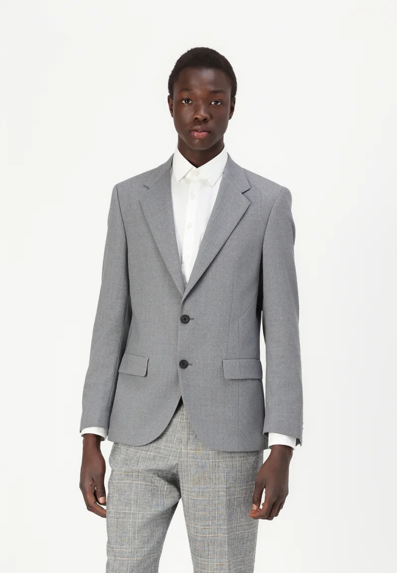 gorgeous HUGO HENRY - Blazer jacket medium grey Clothing Suits & Tailoring Blazer jackets
