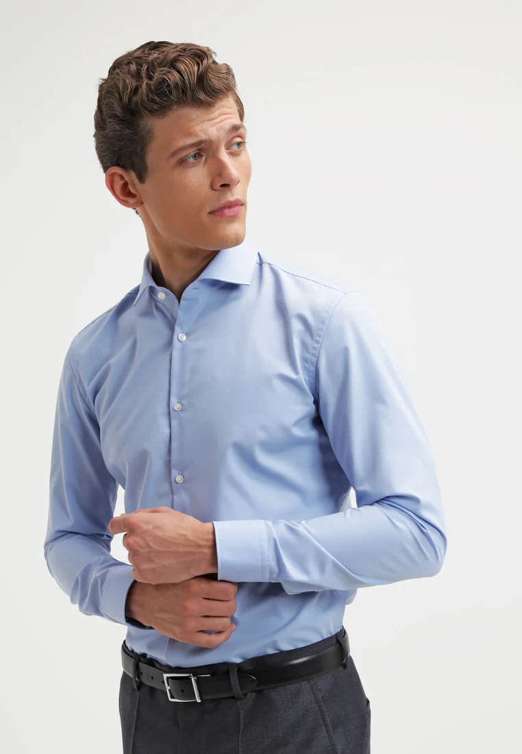100% High Quality HUGO JASON SLIM FIT - Formal shirt light/pastel blue Clothing Shirts Business Shirts