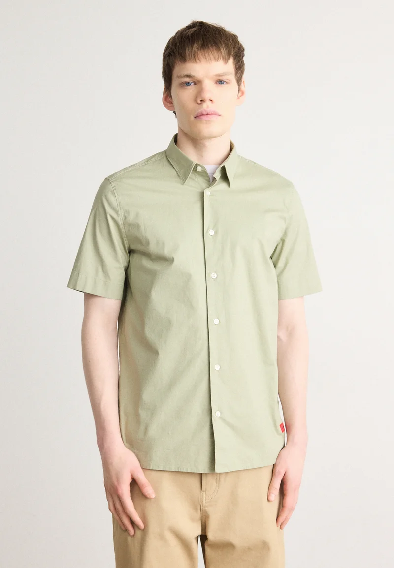 Biggest Discount HUGO EBOR - Shirt open green Clothing Shirts Casual Shirts
