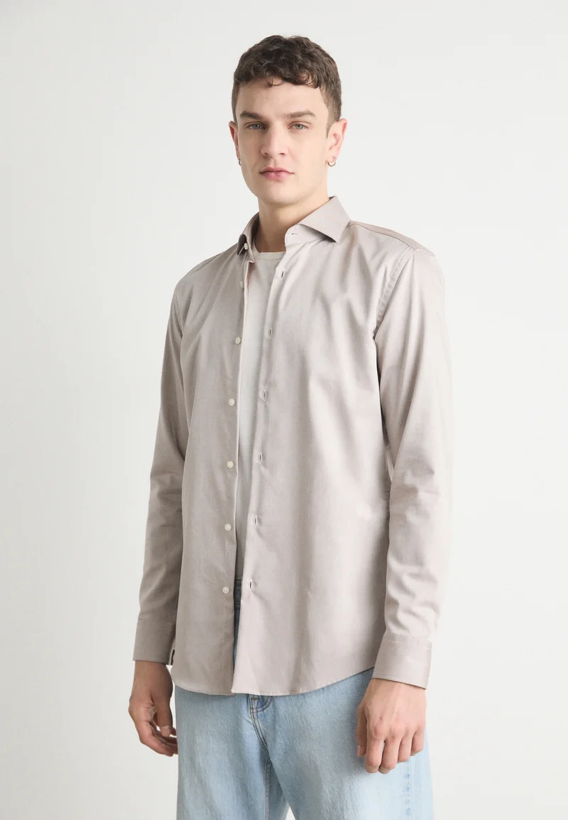 Outlet Factory Online Store HUGO KASON - Shirt medium brown Clothing Sale Shirts Business Shirts