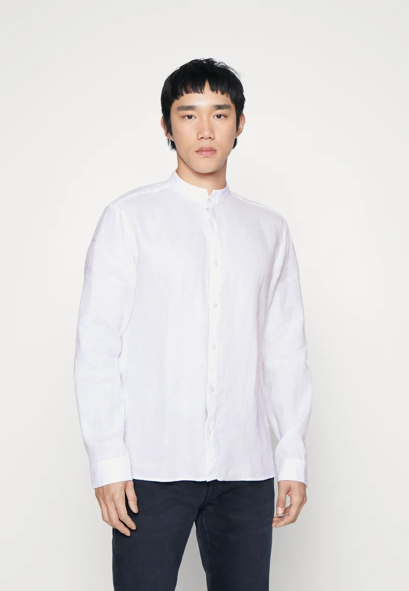 Cheap Sale HUGO ELVORY - Shirt open white Clothing Shirts Casual Shirts