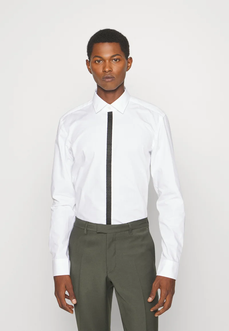 Outlet Seller 2017 HUGO KEIDI - Shirt open white Clothing Shirts Casual Shirts