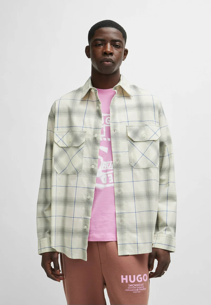 Biggest Discount HUGO Shirt - open white one Clothing Shirts Casual Shirts