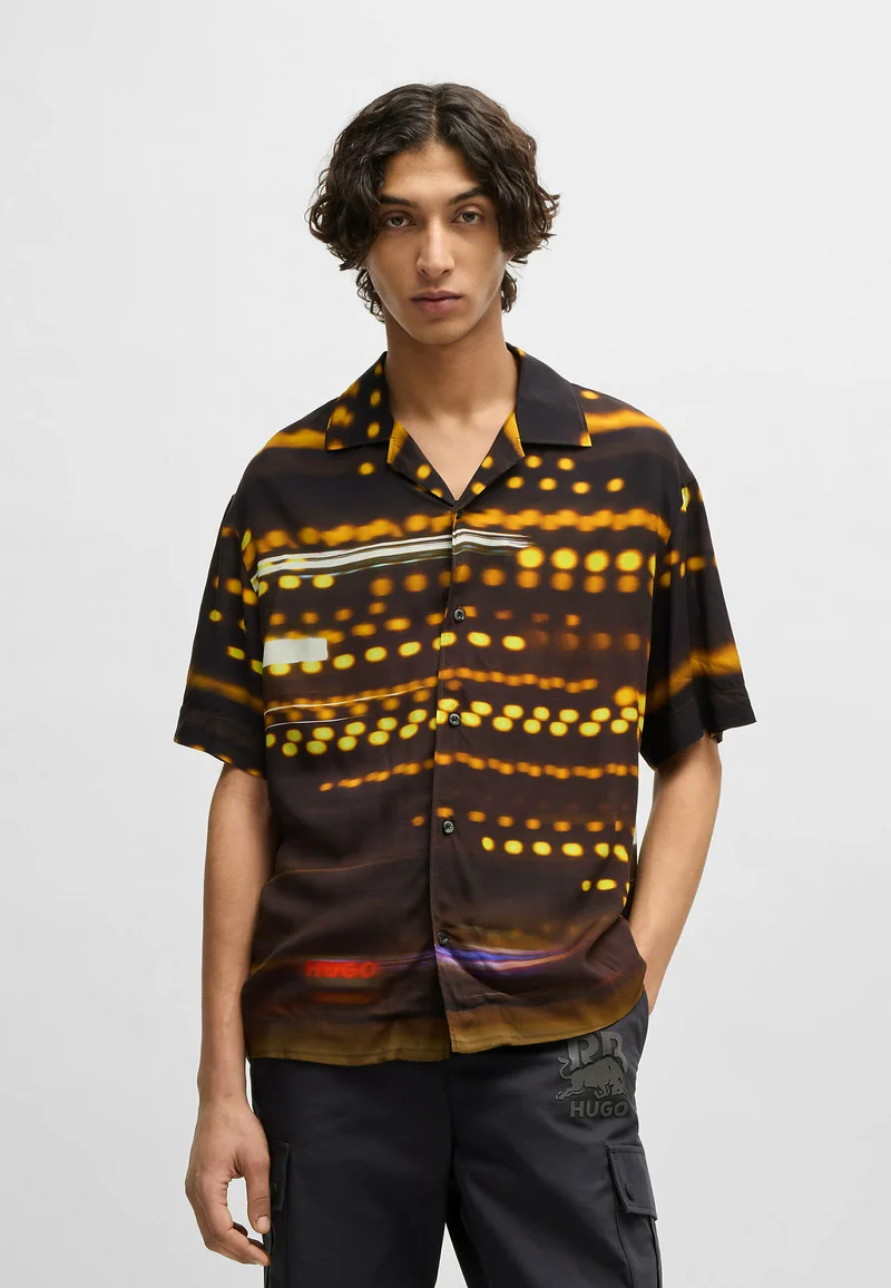 stable quality HUGO Shirt - patterned eighteen Clothing Shirts Casual Shirts