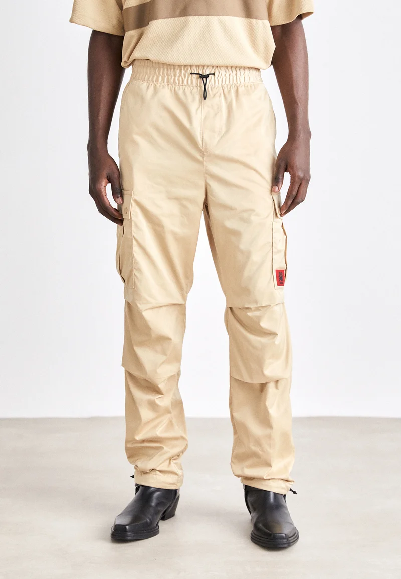 fabulous collection HUGO GUNO - Cargo trousers light beige Clothing Trousers Cargo trousers