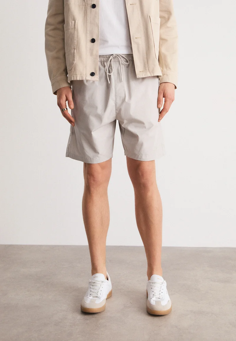 glamorous HUGO DAN - Shorts light/pastel grey Clothing Casual Shorts
