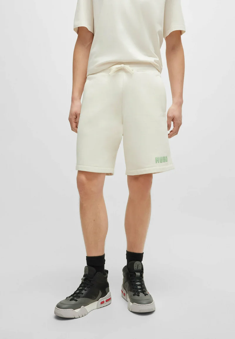 incredible prices HUGO Tracksuit bottoms - open white one Clothing Shorts Casual Shorts