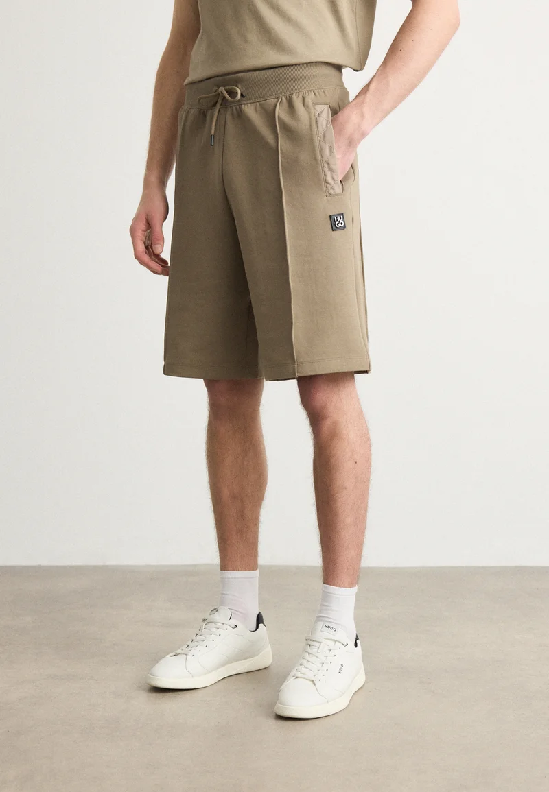 UK official online shop HUGO DILMOS - Tracksuit bottoms medium brown Clothing Shorts Casual Shorts