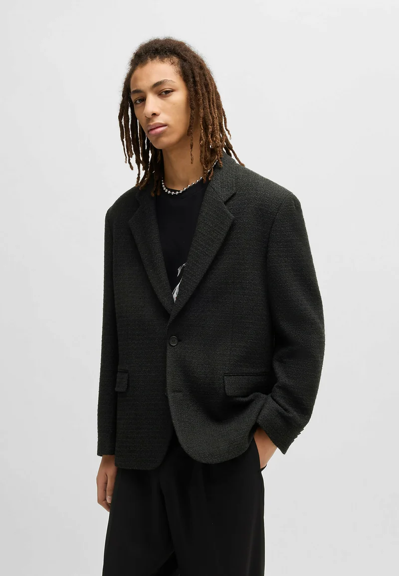 complete in specifications HUGO Blazer jacket - black one Clothing Suits & Tailoring Blazer jackets