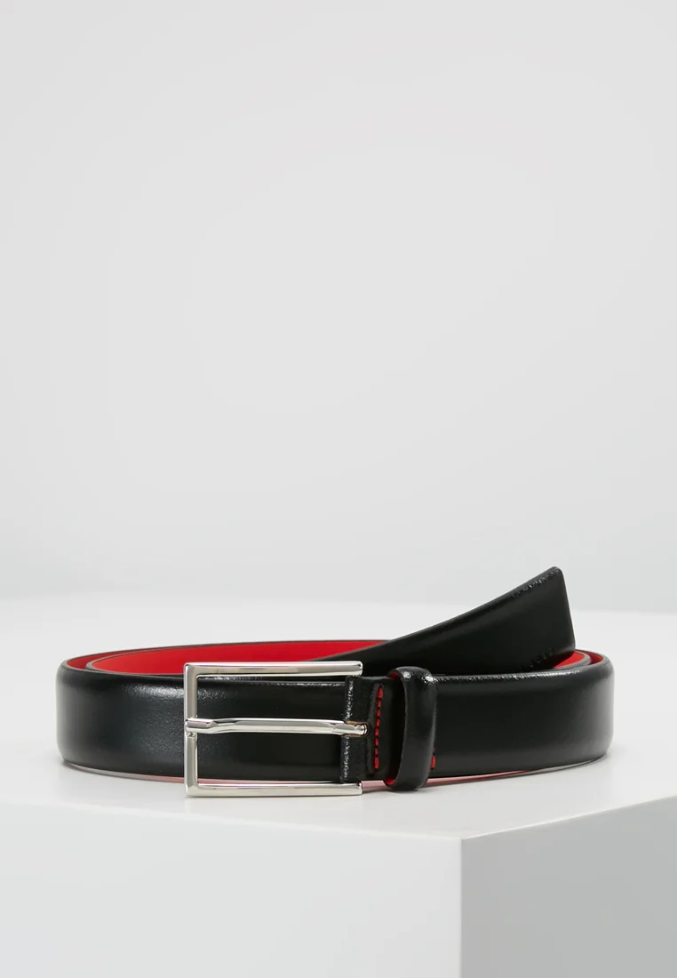 innovative design HUGO GAVRILO - Belt business schwarz Accessories Belts Braided belt
