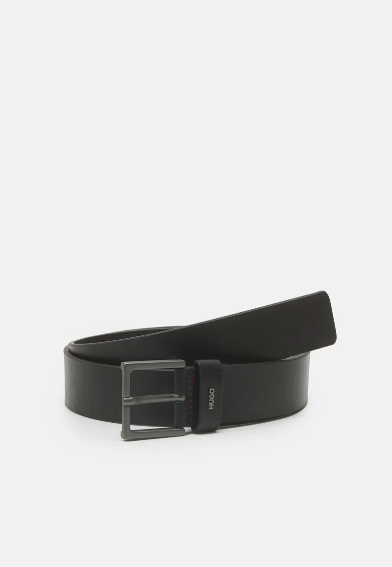 Hot Sale HUGO GIOVE - Belt business black Accessories Belts Braided belt