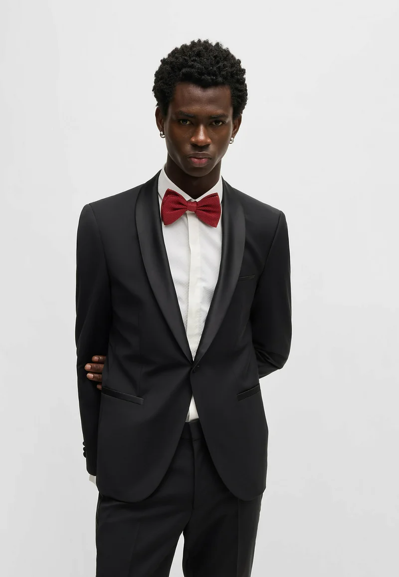 delicate colors HUGO Bow tie - open pink three Accessories Ties & accessories Bow Ties