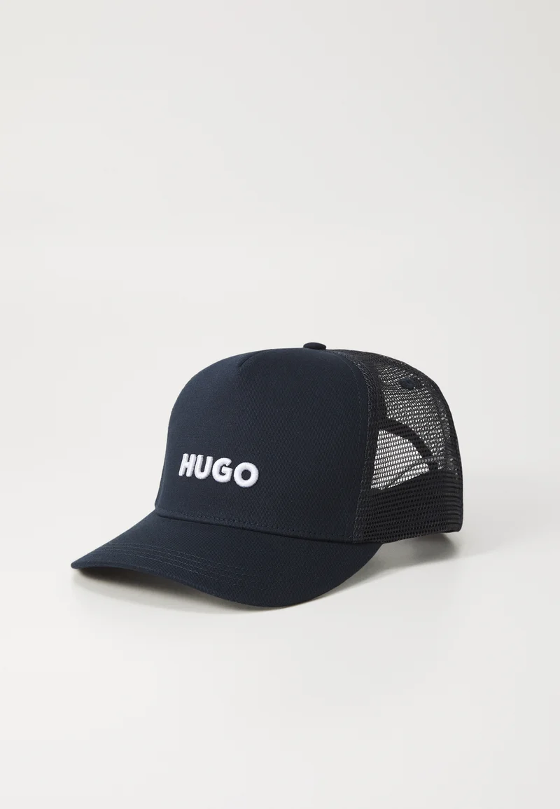 premier fashion designer HUGO MARSEL TRUCKER - Cap dark blue Accessories Beanies, hats & caps Caps