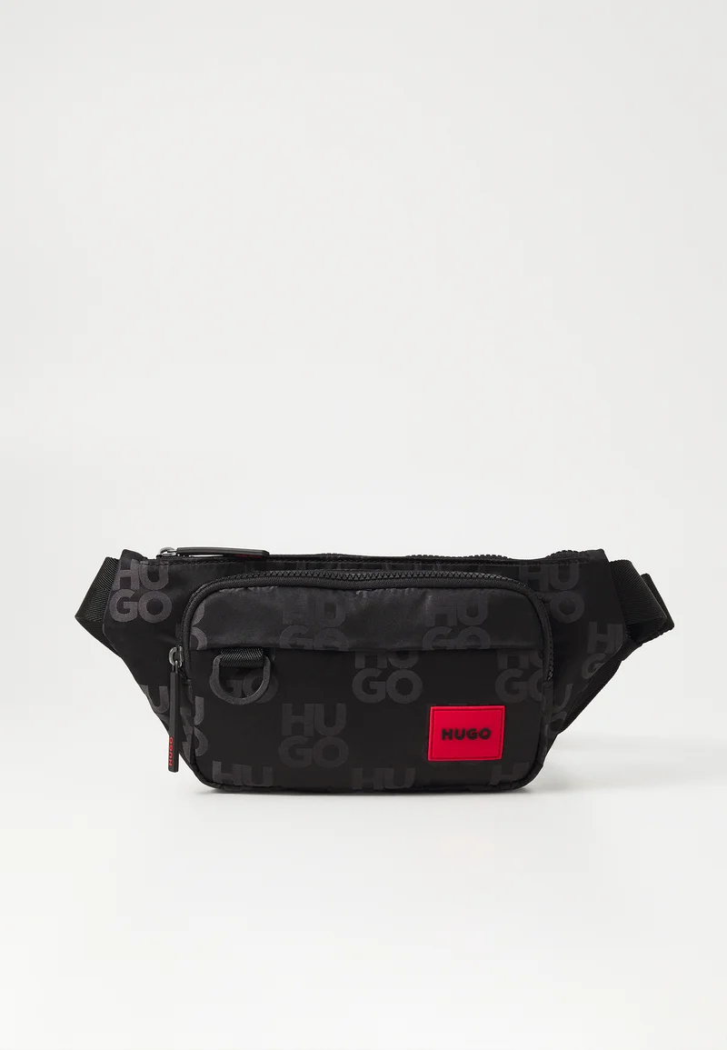 famous brand HUGO ETHON 2.0M BUMBAG UNISEX - Bum bag black Accessories Bags & cases Small bags Bum bags