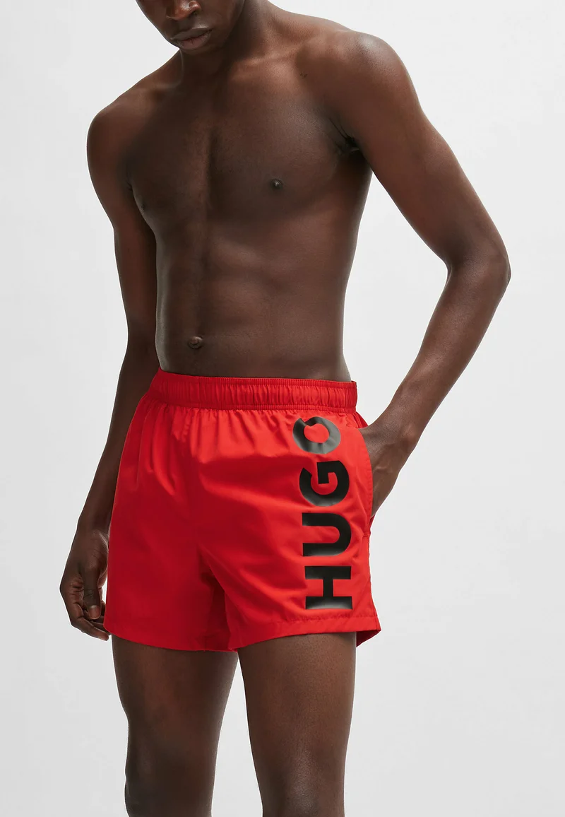 beautiful in colors HUGO ABAS - Swimming shorts open pink three Clothing Swimwear Swim trunks Briefs