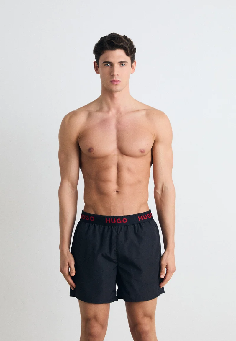 Wholesale Online USA HUGO TAP - Swimming shorts black Clothing Swimwear Swim trunks Briefs