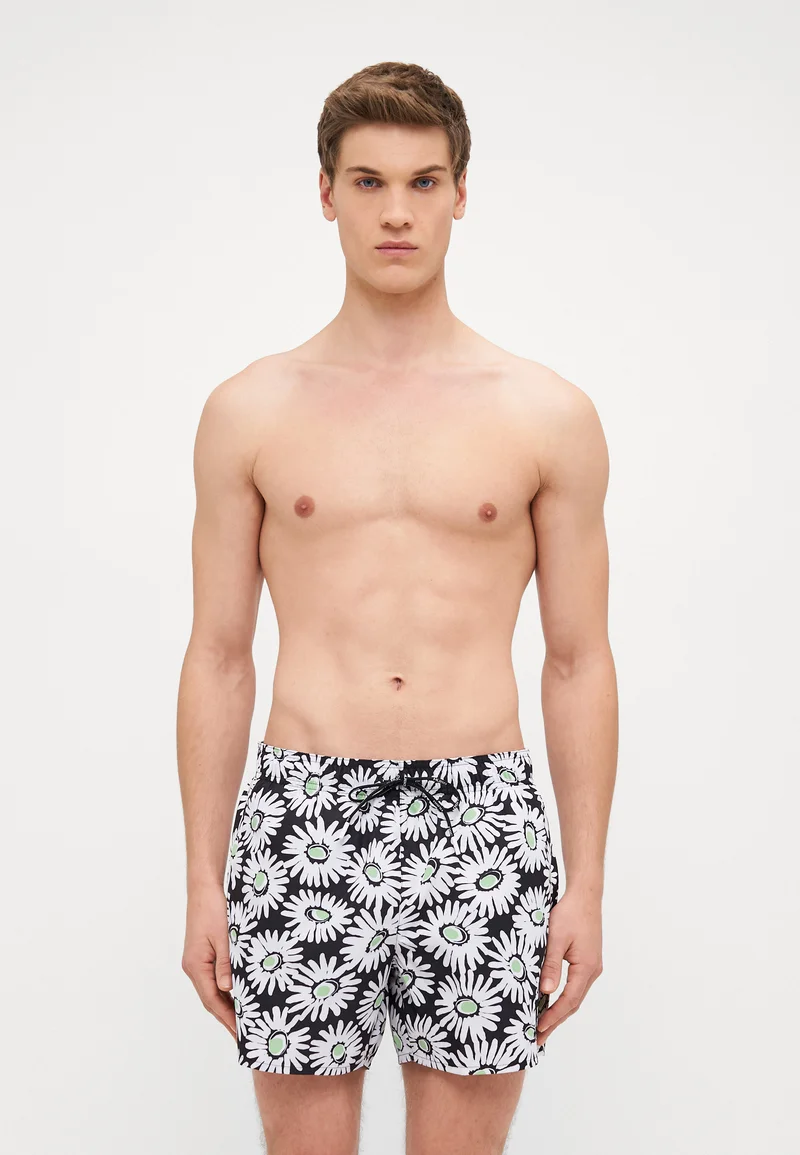 UK Cheap Sale HUGO DAISE - Swimming shorts open green Clothing Swimwear Swim trunks Briefs