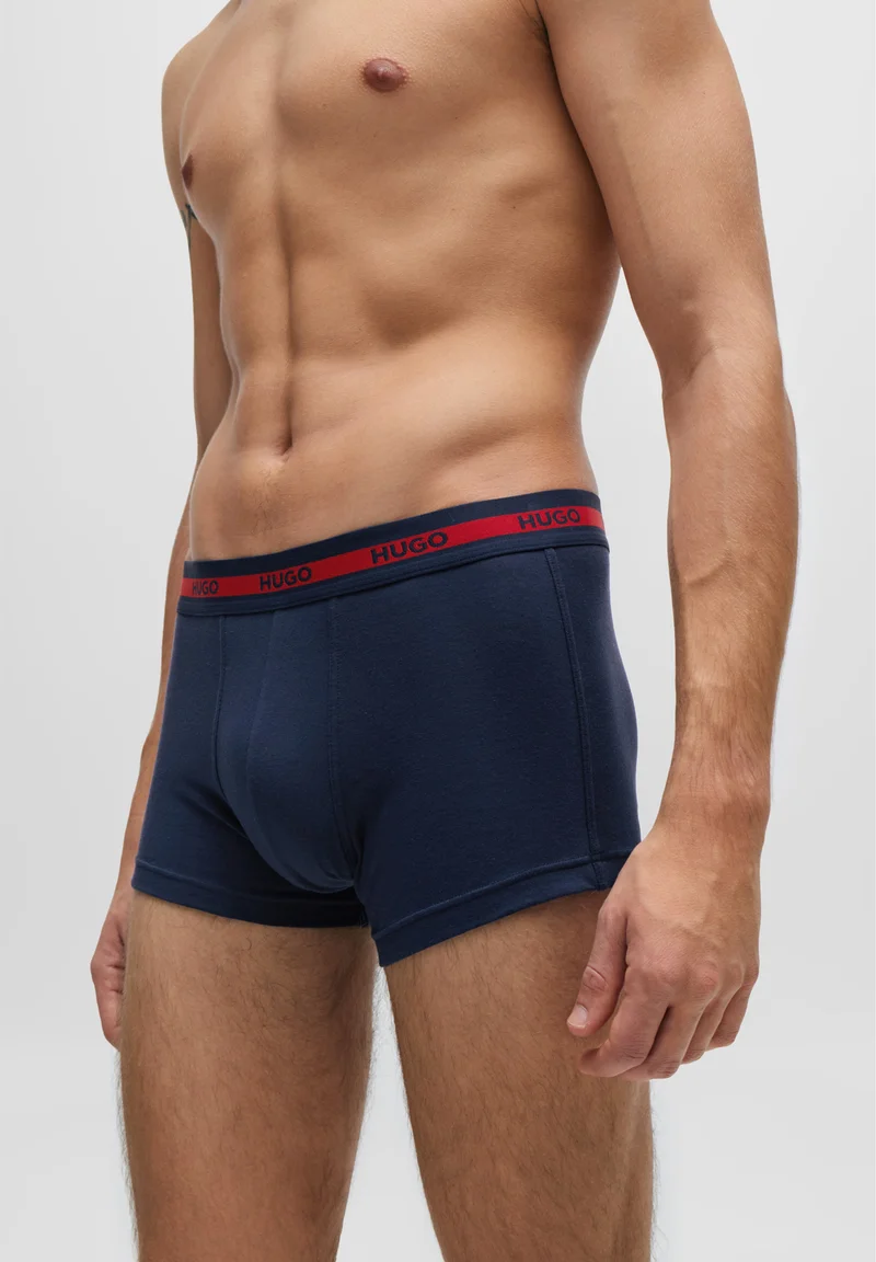 catalogo HUGO TRUNK TRIPLET 3 PACK - Pants navy Clothing Sale Underwear & Socks Bathrobes Boxer briefs