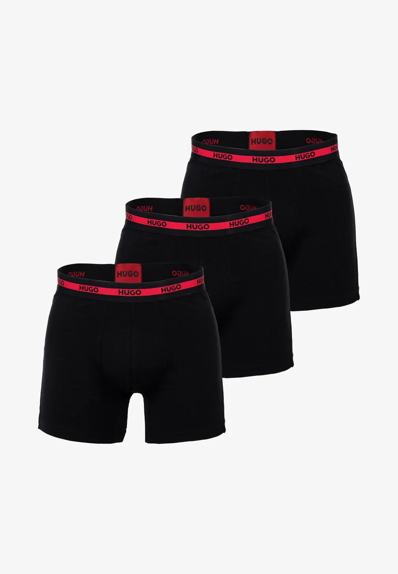 Retailer HUGO PLANET 3 PACK - Pants black Clothing Sale Underwear & Socks Bathrobes Boxer briefs