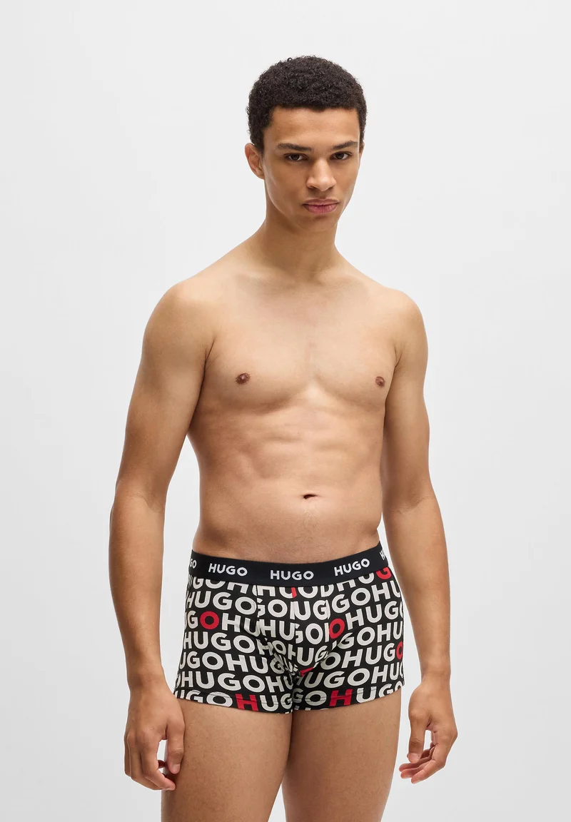 wholesale dealer HUGO TRUNK DESIGN 3 PACK - Pants open miscellaneous Clothing Underwear & Socks Underpants Boxer shorts