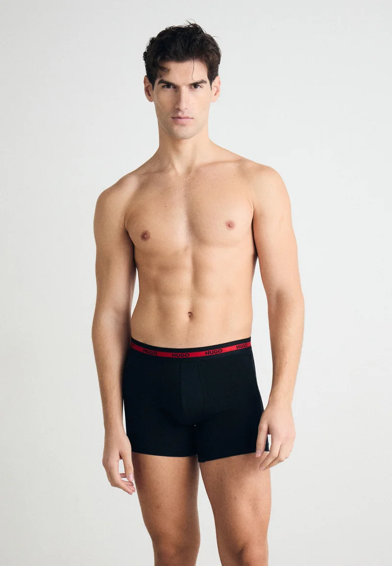 stylish HUGO PLANET 3 PACK - Pants black Clothing Underwear & Socks Underpants Boxer shorts