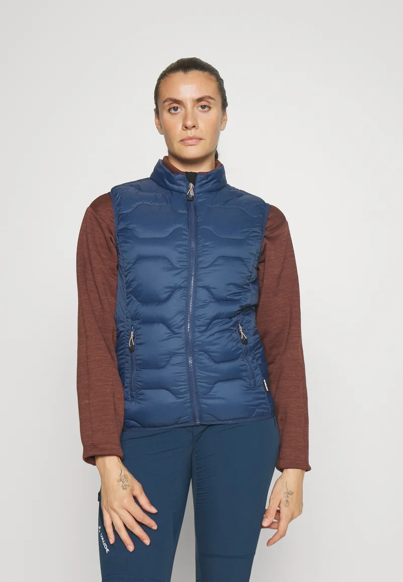 UK official online shop Icepeak MERRITT - Waistcoat dark blue Clothing Jackets & Blazers Bomber Jackets