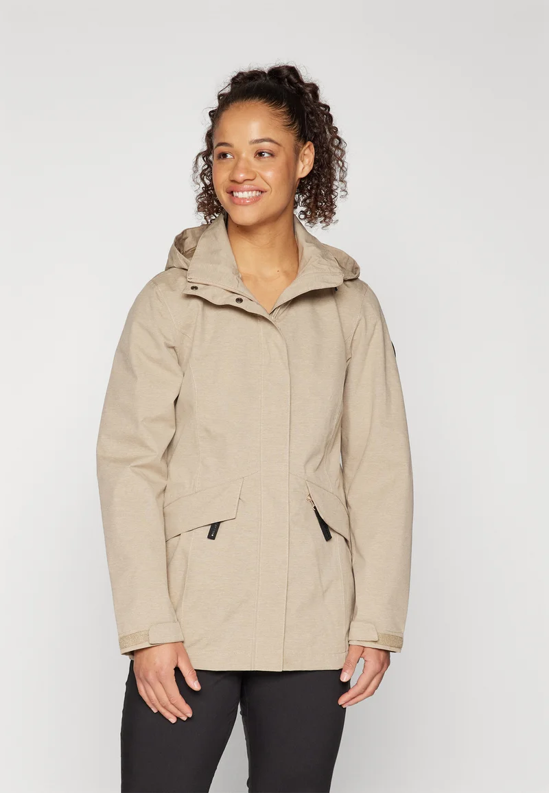 wide varieties Icepeak ADDISON - Hardshell jacket powder Clothing Jackets & Blazers Bomber Jackets