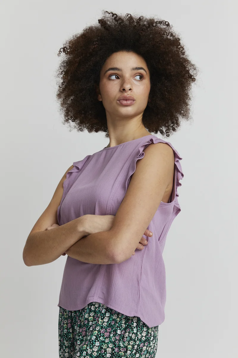 genuine ICHI IHMARRAKECH - Blouse lavender mist Clothing Shirts & Blouses Blouses