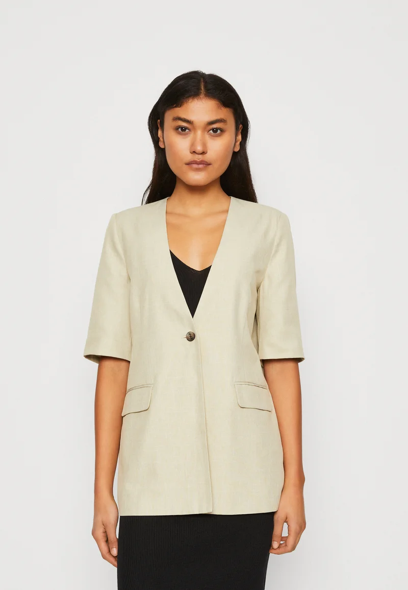 Discount Sale ICHI IHVilna - Blazer pale khaki melange Clothing Jackets & Blazers Blazers