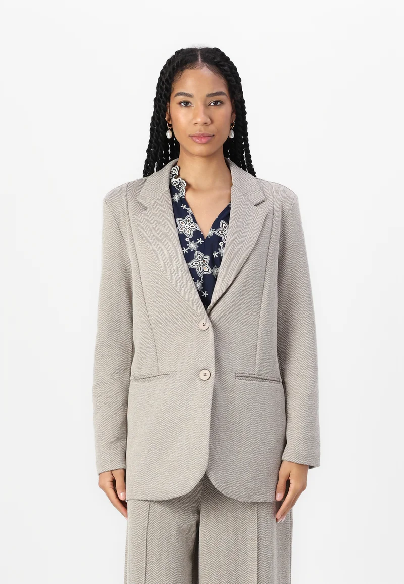 high-tech materials ICHI KATE - Blazer fungi/almond milk Clothing Jackets & Blazers Blazers