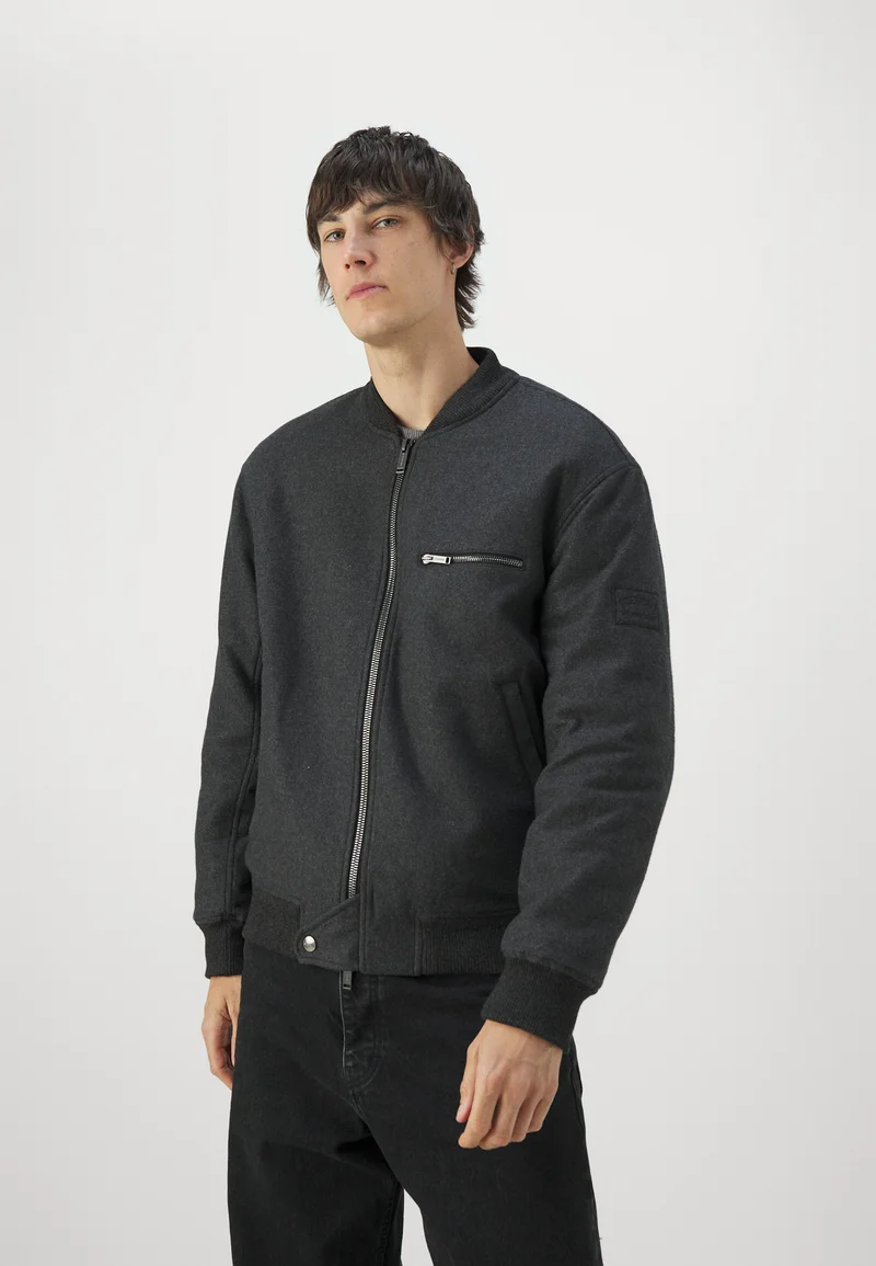 Best Selling Clearance Iceberg GIBBOTTO - Bomber Jacket black Clothing Sale Jackets Gilet Bomber Jackets